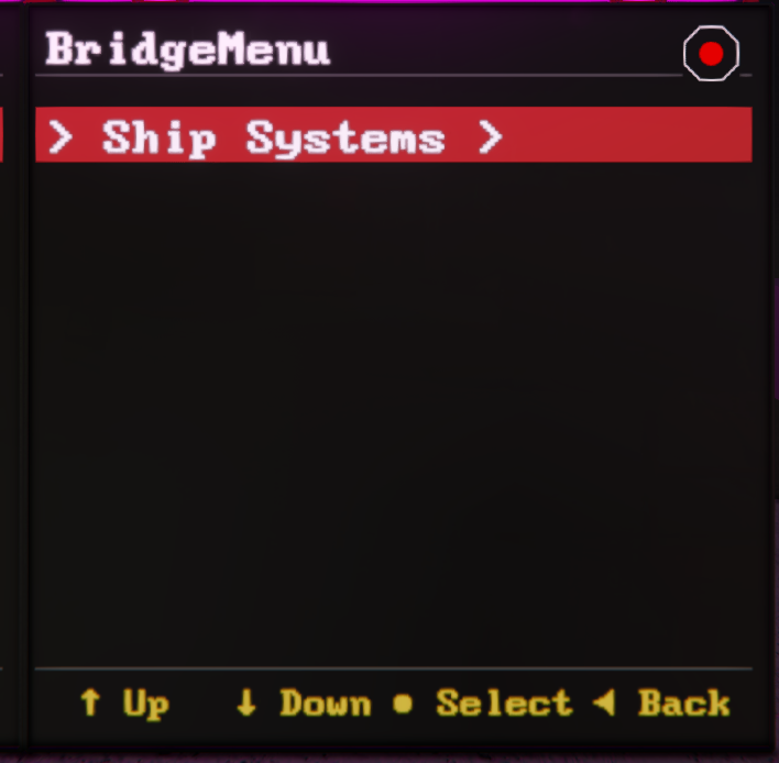 Menu Top Level