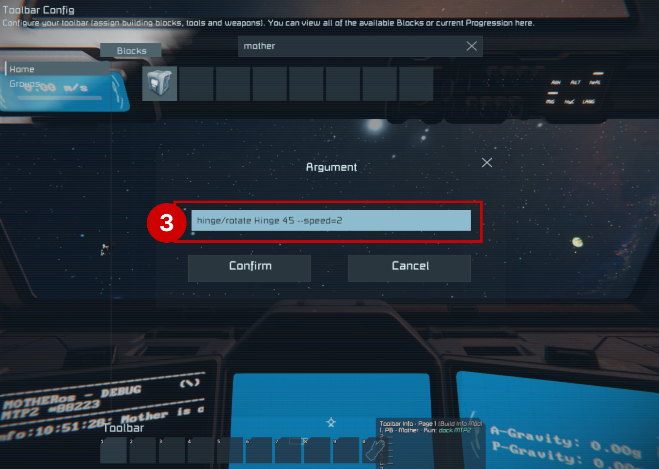 Enter Command as Argument