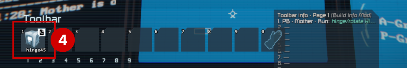 Confirm Toolbar Command